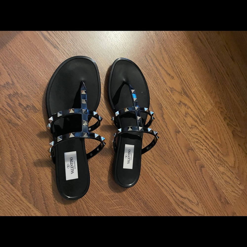 Valentino PVC Thong Sandals